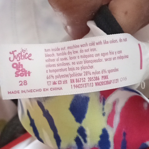 😍😍😍Justice sport girls sports bras😍😍 - Picture 5 of 6